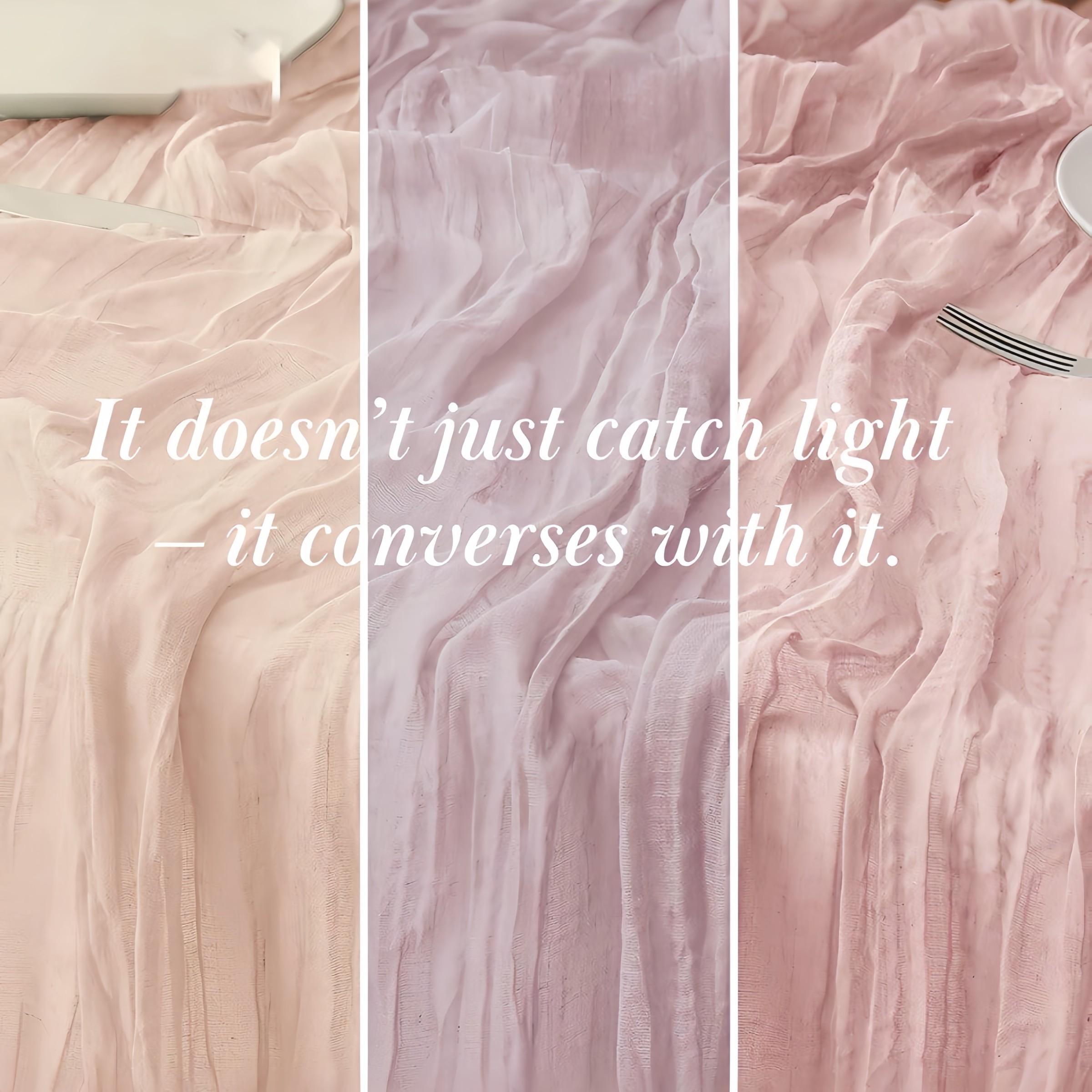 Solid Color Table Runner, Minimalist Polyester Table Liner, Dining Table Decor, Secret Santa Gifts for Women, Valentine's Day, Christmas