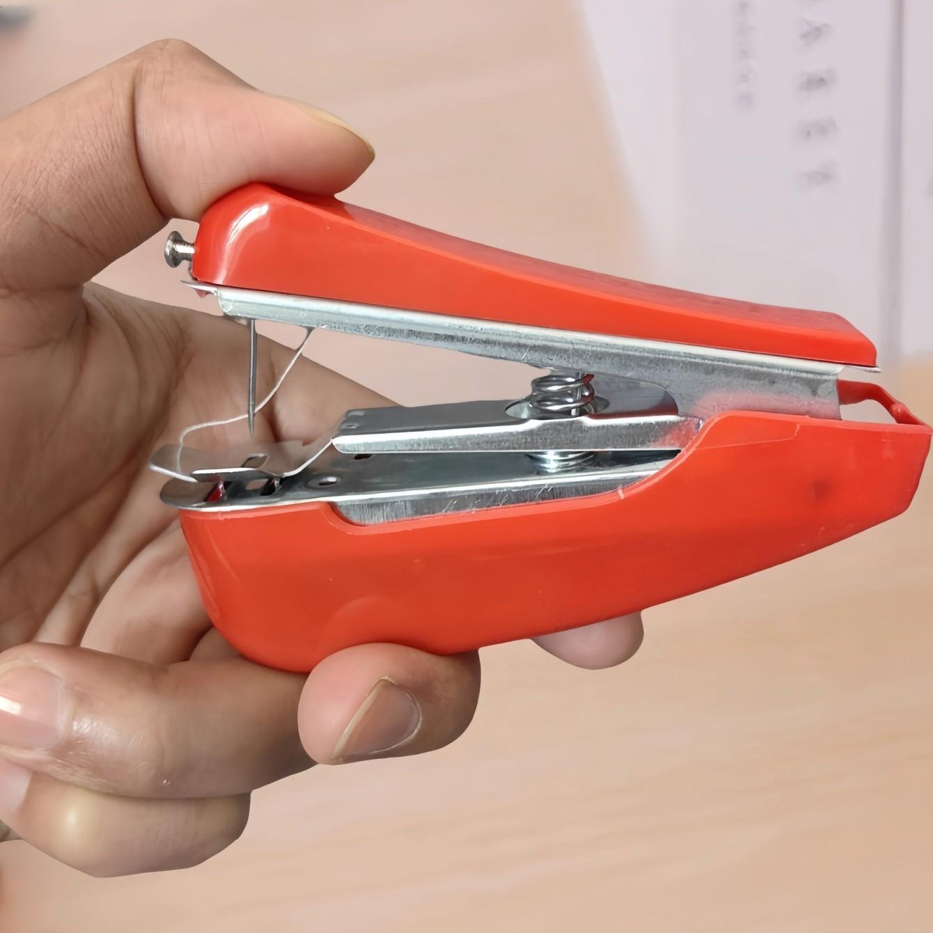 Portable Handheld Sewing Machine, Mini Home Use, Simple Operation, Ideal for Repairing Clothes, Skirts, Pants, and More