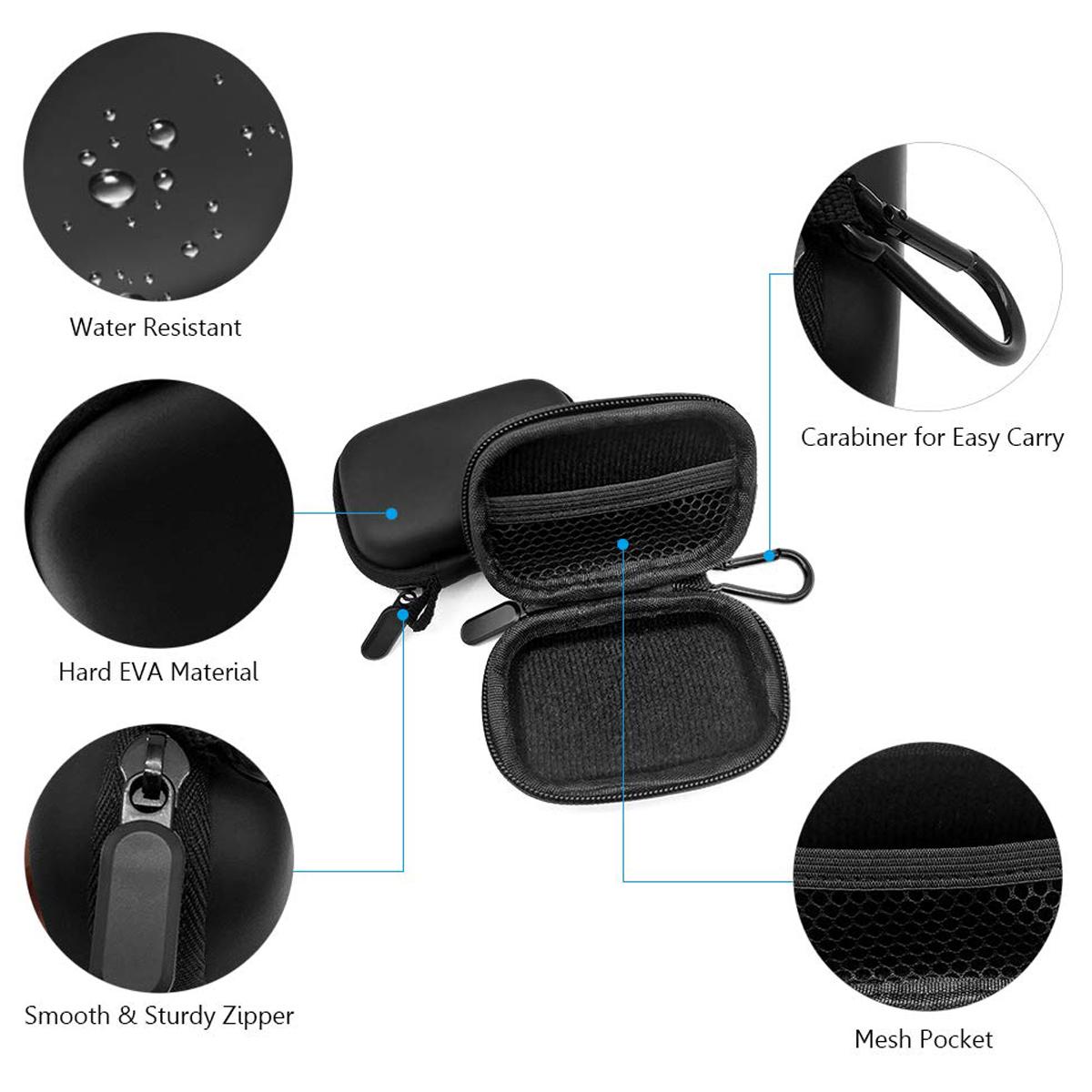 Pulse Oximeter Storage Case, Durable Protective Cover for Medical Equipment, Portable Design with Compact Size for Easy Carrying, Ideal for Home Use & Travel, Space Saving Storage, Travel Organization Pouch