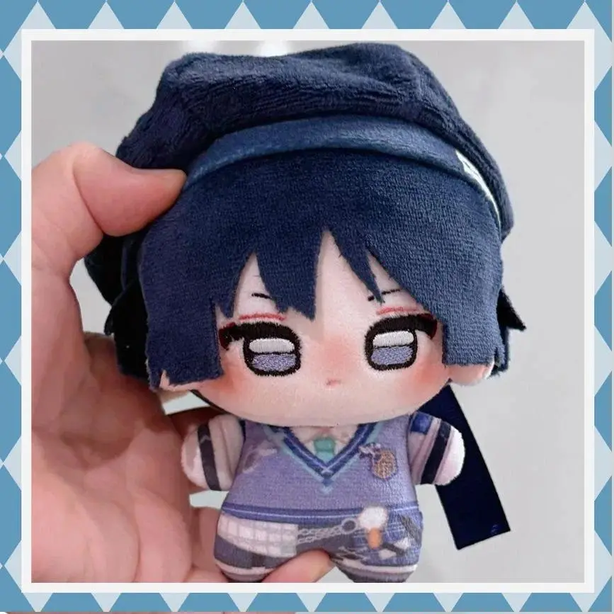 10cm Kawaii Genshin Impact Scaramouche Wanderer Starfish-Style Cotton Plush Toys Doll Cute Anime Keychain Pendant Gif Plushies