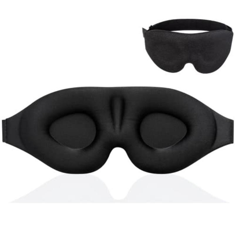 3D three-dimensional sleep blindfold, sleep magic memory sponge black shadow breathable eye protection travel essentials