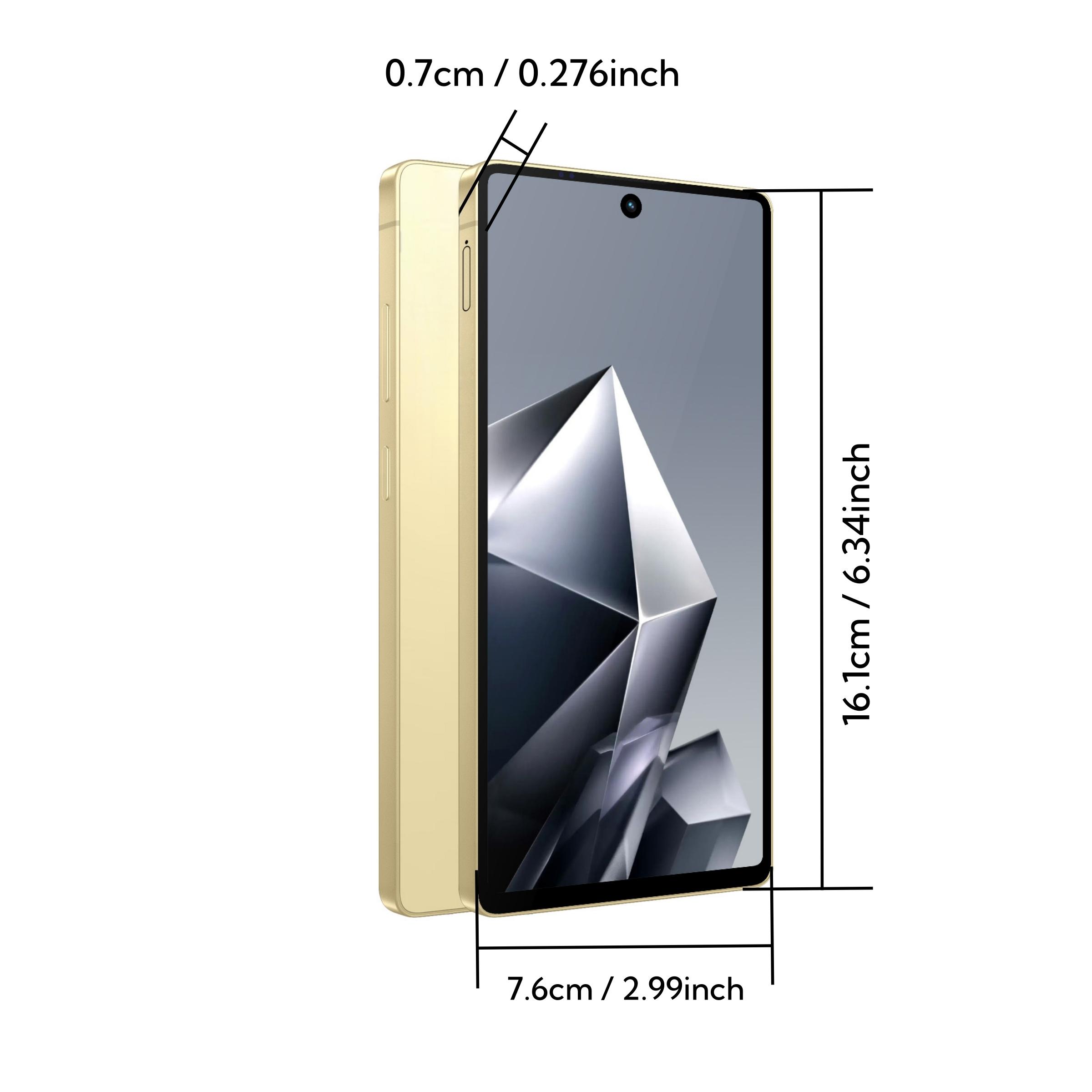 Fuffi Smart Phone 4g Dual Sim 6.8 Inch HD Screen 3gb/4GB RAM 32GB ROM 8mp+16mp Camera 4000mah Battery Install electronic pen and metal integrated frame Android 12 Touchscreen Smartphone Cellphone