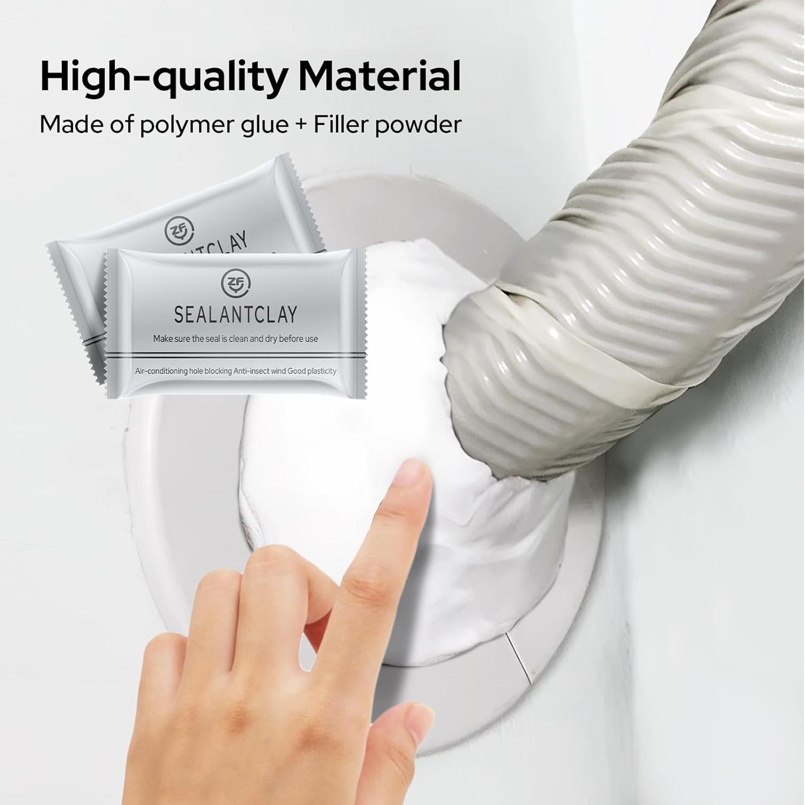 10Counts Waterproof Sealant Mastic,Quick Mending Mud,Repair Wall Holes,for Drain Connection,Wall Hole,Air Conditioning Hole Waterproof Seal Putty.