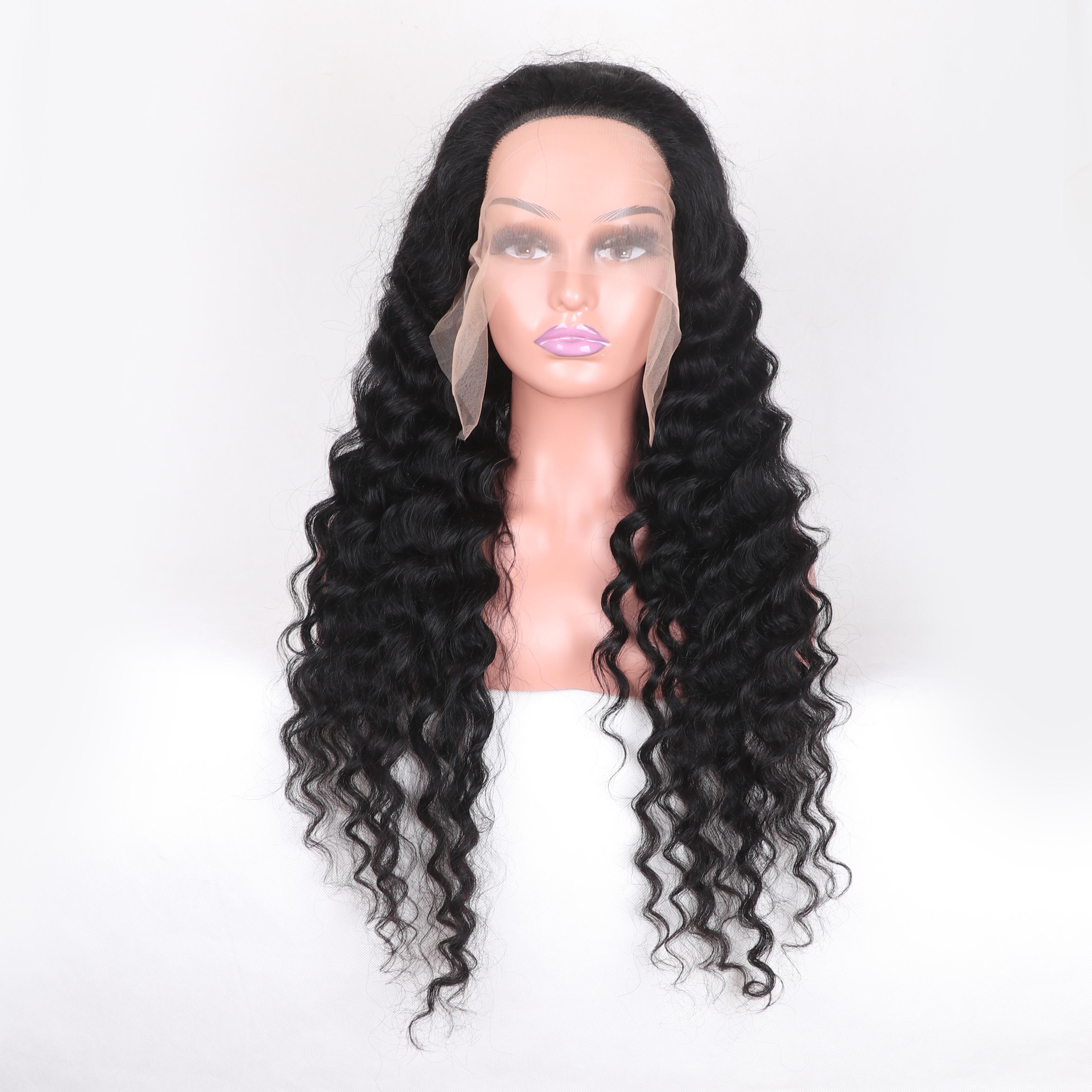 TikTokShopBlackFriday Bling Hair Deep Wave HD Transparent 13x4 Lace Front Human Hair Wig 13x6 Lace Frontal Wigs Brazilian For Black Women 180% Density Natural Color #dealsforyoudays
