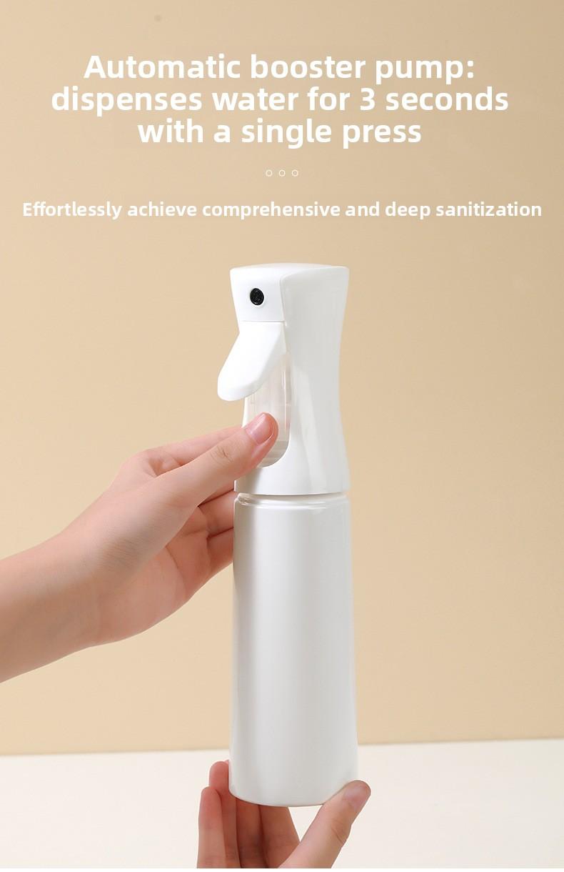 High-pressure continuous spray bottle for beauty, hairdressing and moisturizing, ultra-fine mist small spray bottle