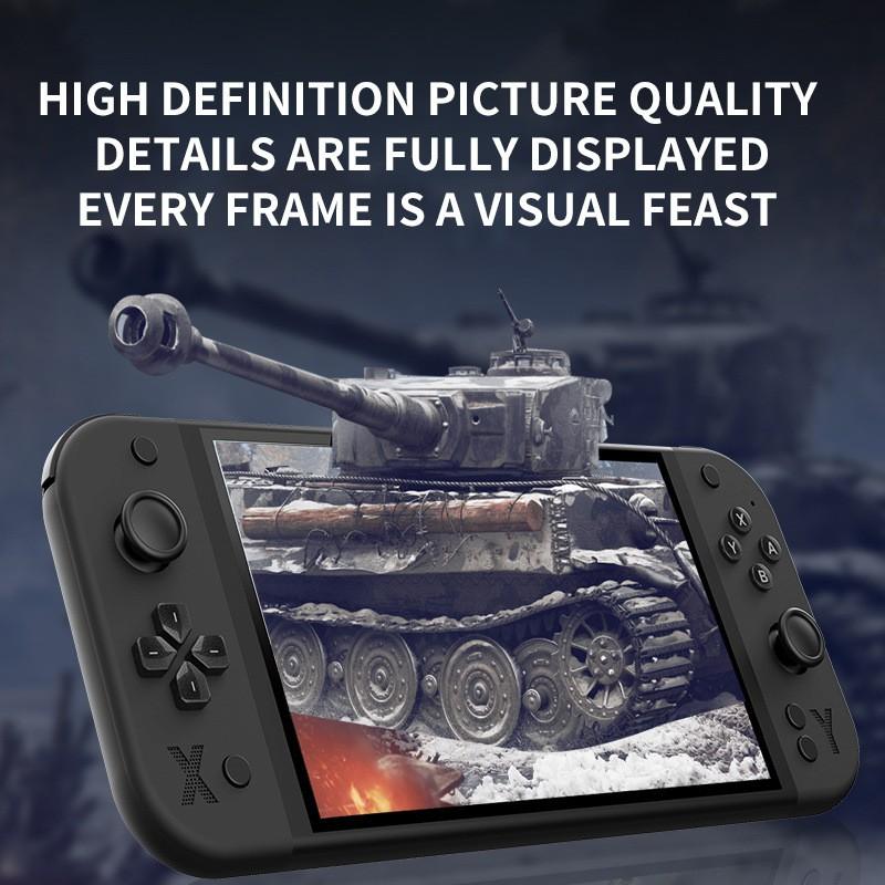 New G90 Handheld Game Console, IPS HD Screen, 4000mah Long-Lasting Battery, Portable Entertainment Device, Plug-And-Play, Easy to Carry