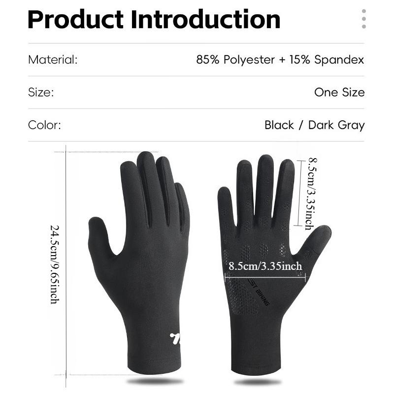 WEST BIKING Winter Gloves.Highly Elastic Soft And Skin Friendly Outdoor Sports Gloves,Touch Screen Windproof Thermal Gloves,Full Finger Anti Slip Design for Ski Scooter Motorcycle Bike Cycling