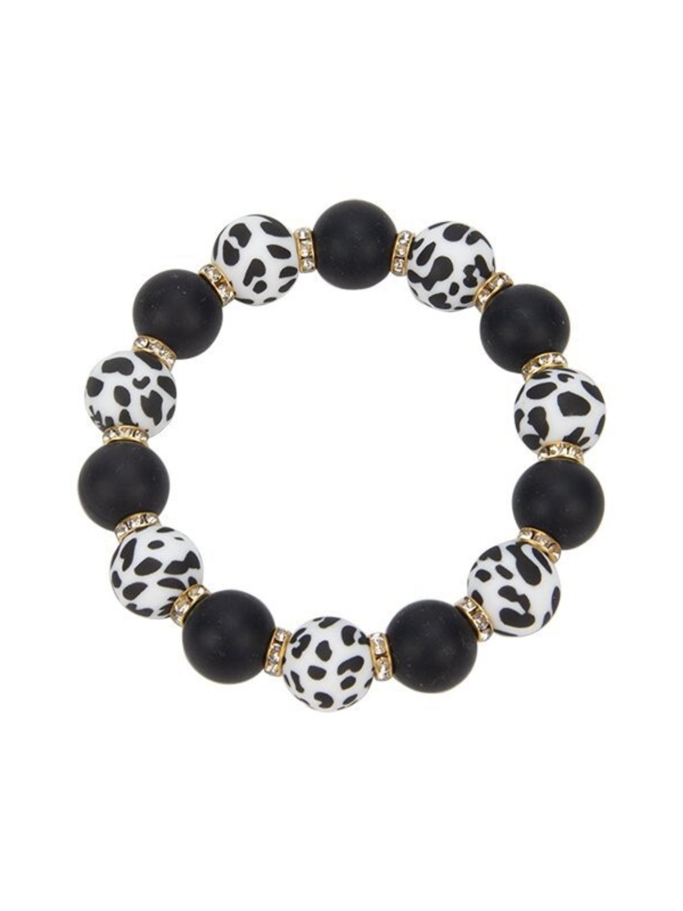 15mm Silicone Bead Bracelet, Fashionable DIY Jewelry Making Kit, Keychain Accessory for Women, Perfect Gift for Friends & Students