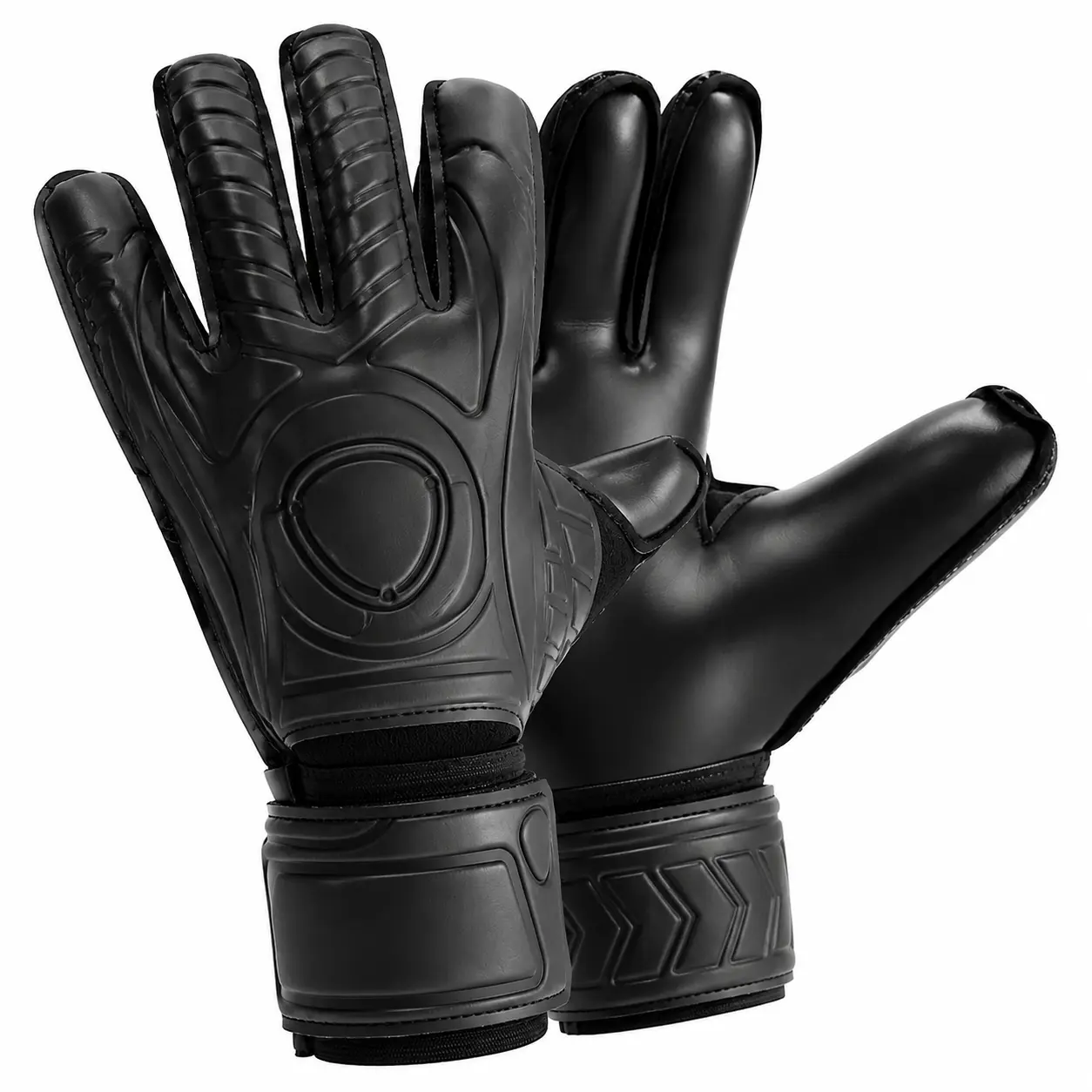 High-Performance Football Gloves for Adults and Youth Featuring Non-Slip Latex Palm Grip, Reinforced Finger Support Padding, Ventilated Mesh Backhand for Enhanced Breathability, Durable Wear-Resistant Construction Ideal for Intense Training Sessions and C