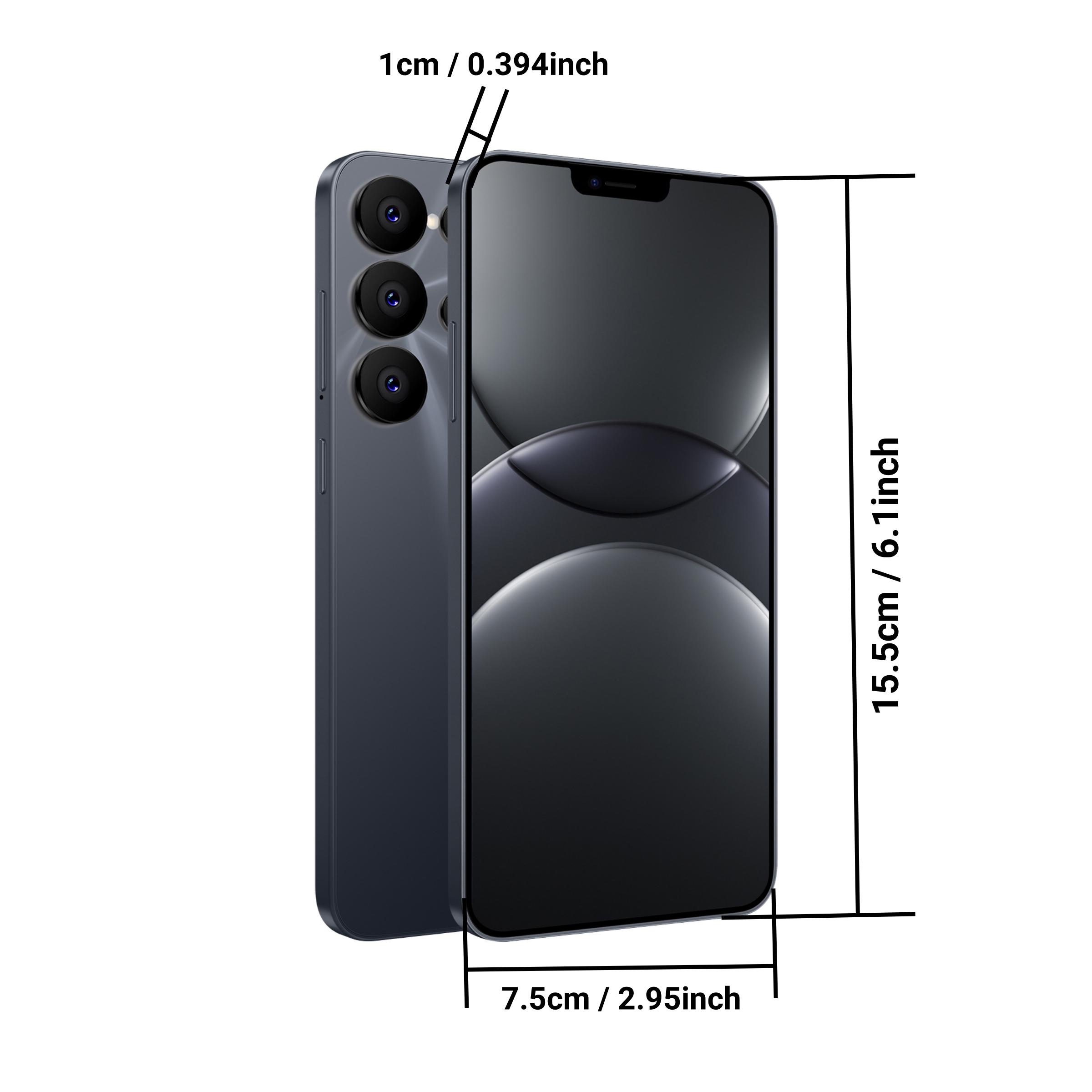 FUFFI 6.26 Inch Smartphone, 1 Count 128GB ROM 4GB RAM Android Cell Phone with 8+16MP Camera, 4G Network, Dual SIM, Octa-core Android Phone, Mobile Phone