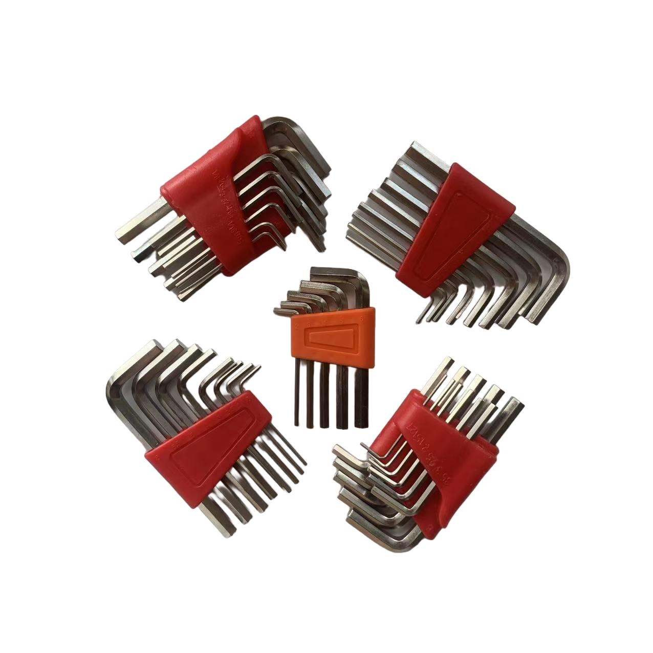 5/8/11 Pcs Metric Allen Wrench Set Inch Wrench L Wrench Keys Size Allen Key Short Arm Vehicle Repair Tool Set Home Hand Tools