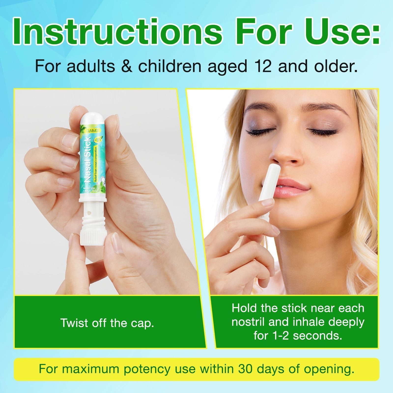 ELAIMEI Refreshing Mint Energy Stick, infused with cooling mint extracts, offers a refreshing and invigorating experience in the summer. Ideal for driving, studying, working, or when feeling car sick, it’s easy to carry.