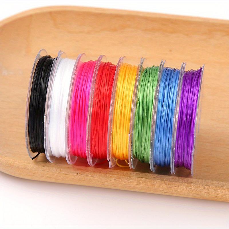 10 Rolls Nylon Cord Set - Chinese Knotting Thread for DIY Jewelry Making, Inelastic Beading Cords for Bracelets, Necklaces, Anklets - Mixed Colors