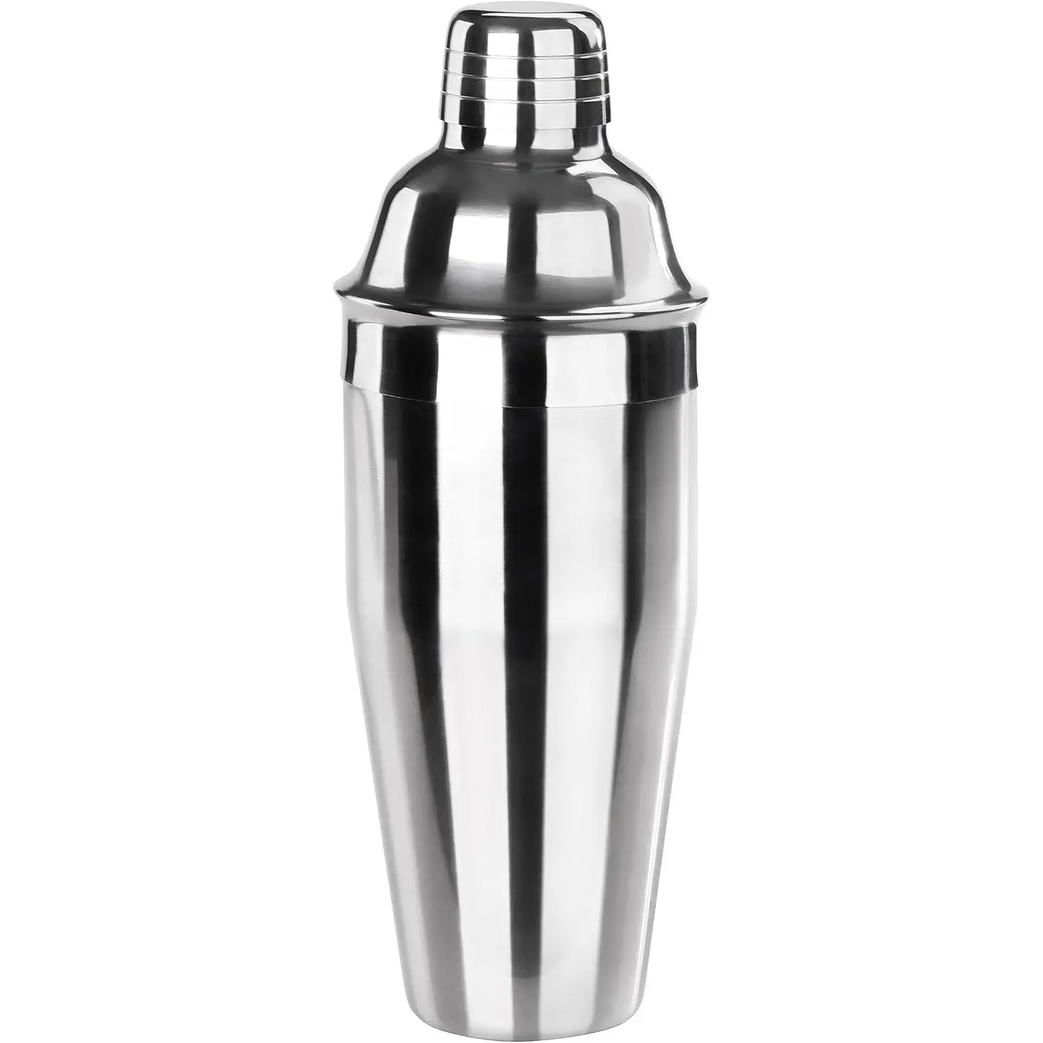 48414 Stainless Steel  Shaker with Strainer and Lid, 25 oz,