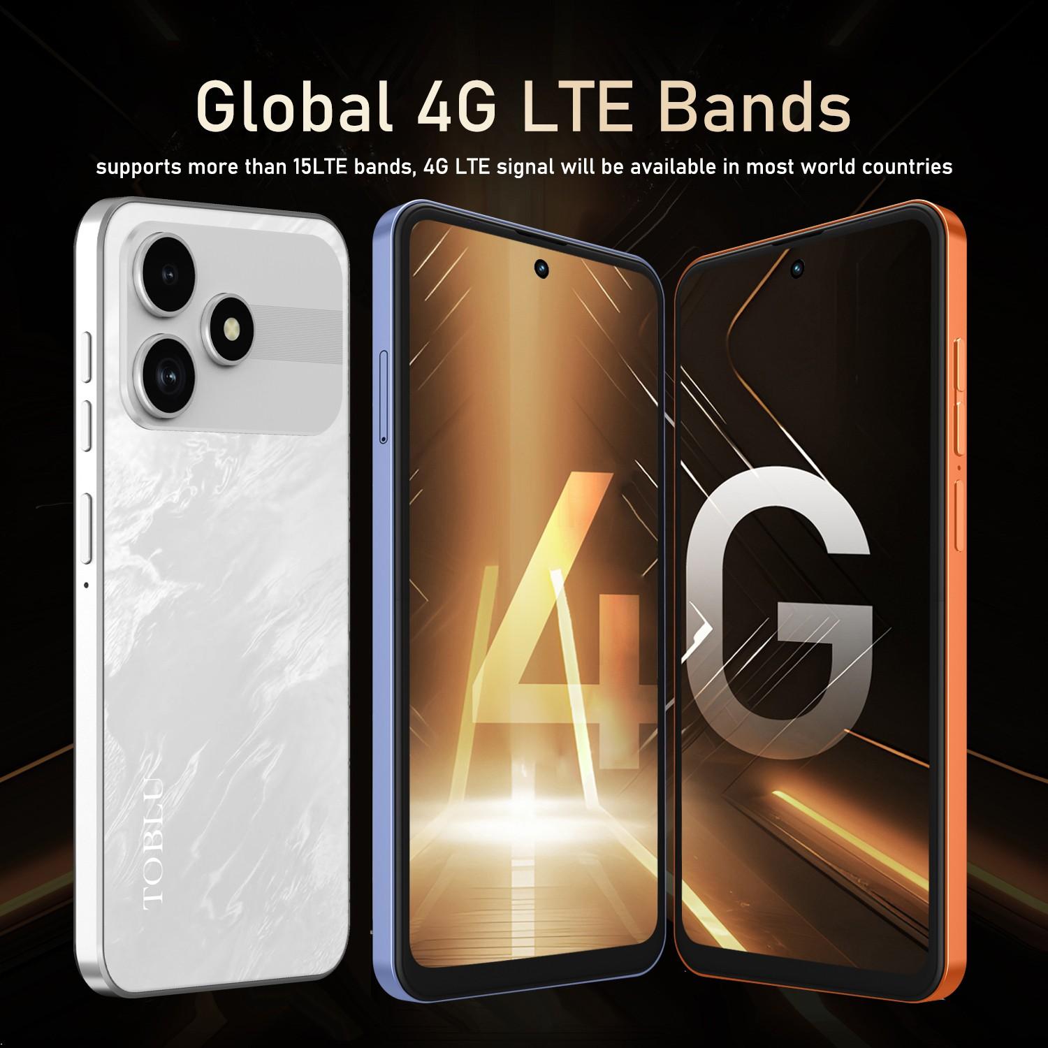 TOBLU-M17 PRO smartphone, 2MP+2MP pixels, 4G dual SIM dual standby, Dual Card Phone, 6.56-inch HD screen, 3GB RAM +32GB ROM, 3100mAh battery, metal integrated frame, Android 12 system