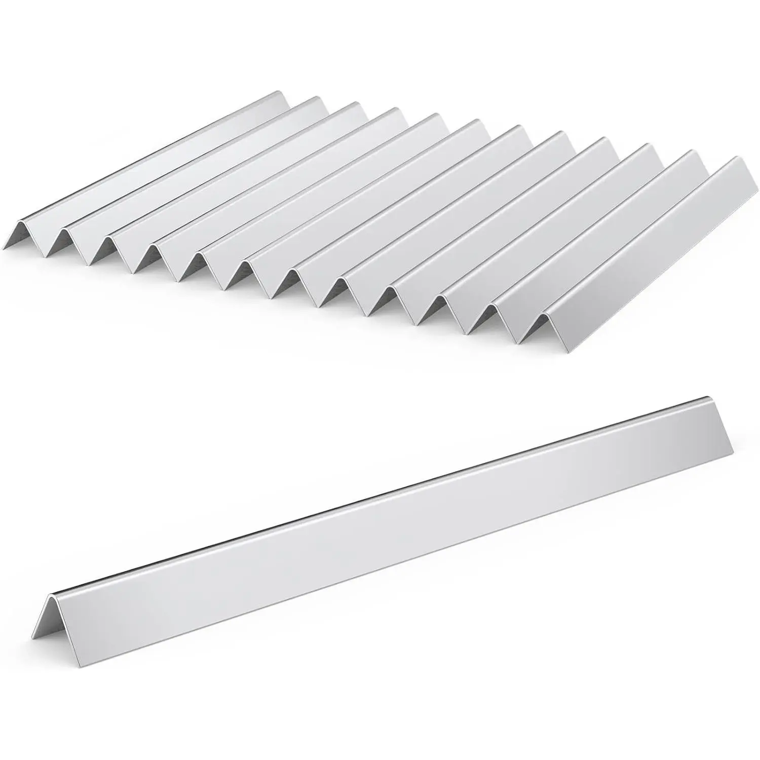 Stainless Steel Flavorizer Bars for Weber Summit 600 Series E-620 S-620 Summit E-640 S-640 E-650 S-650 E-660 S-660 E-670 S-670 Gas Grills, Replacement Parts for Weber 67670 67671, 13 PCS