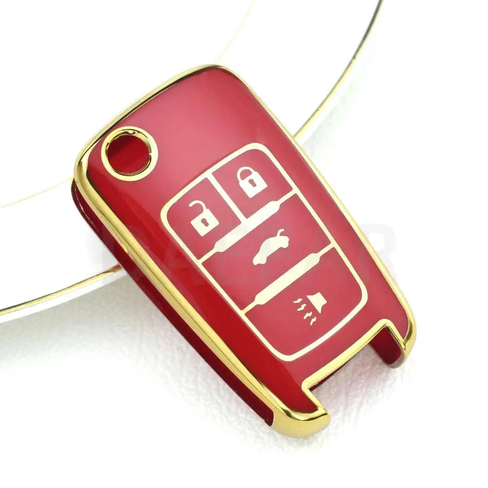 4 - Gold Line Red