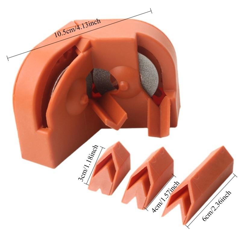 Multifunctional Portable Drill Bit Sharpener, Manual Operation, Suitable for Torque Drills & Impact Drivers, Metal & Plastic Construction