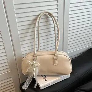 Silver Ballet Large Capacity Women's Handbag Pillow Versatile Underarm Bag Single Oulder Bag for Young Adults Spice Girl Bags