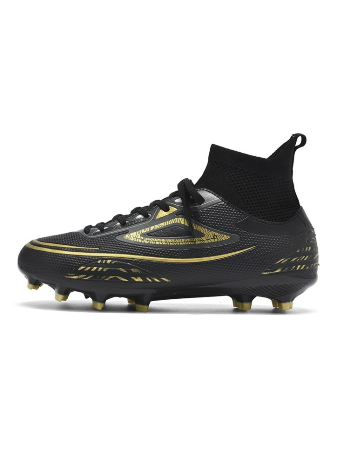 Men's/women's High-Top Soccer Shoes, Fg Cleats, Anti-Slip Breathable Design, Durable Tpu Sole, Ideal for Training, Running, Outdoor Use