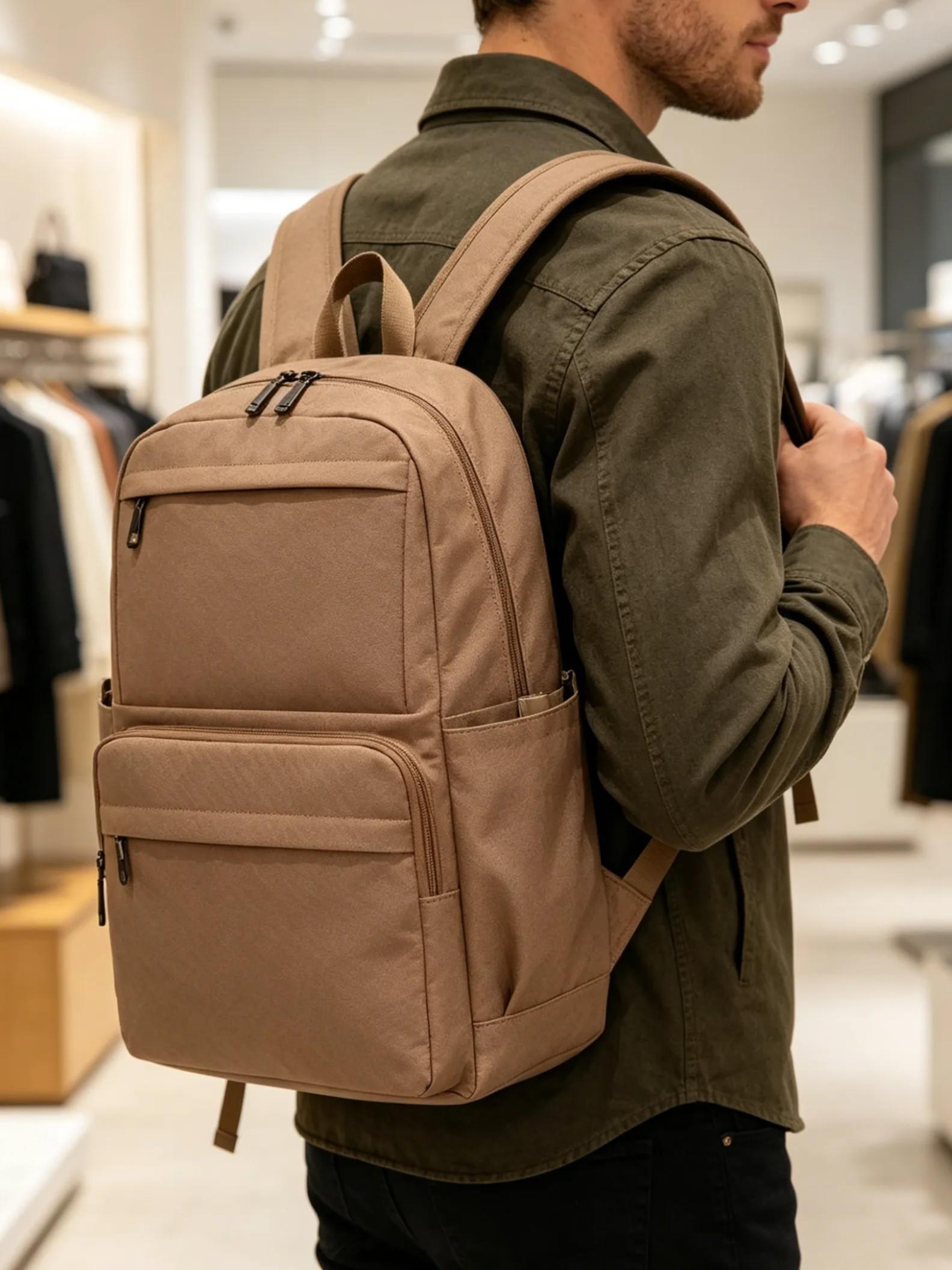 Fashion Large Capacity Simple Travel Backpack, Casual Laptop Bag, Leisure Shoulder Bag, Stylish and Functional Schoolbag, Casual Daypack Backpacks