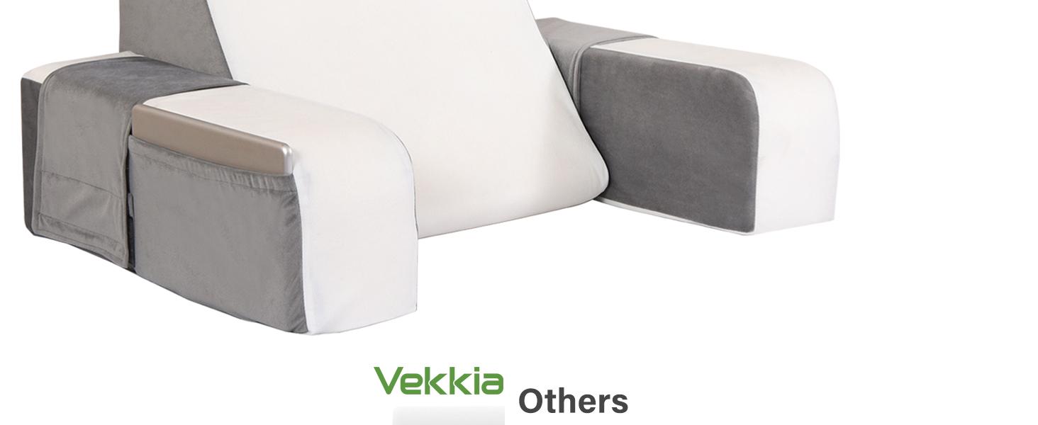 Reading Pillows for Sitting in Bed Adult,Back Pillow for Sitting Up,Support Bed Chair with Arms,Comfortable Backrest Pillow for Working/Gaming/Resting in Bed&Floor,21" Ergonomic Memory Foam Supportive Memory Foam  #TikTokShopSpringGlowUp