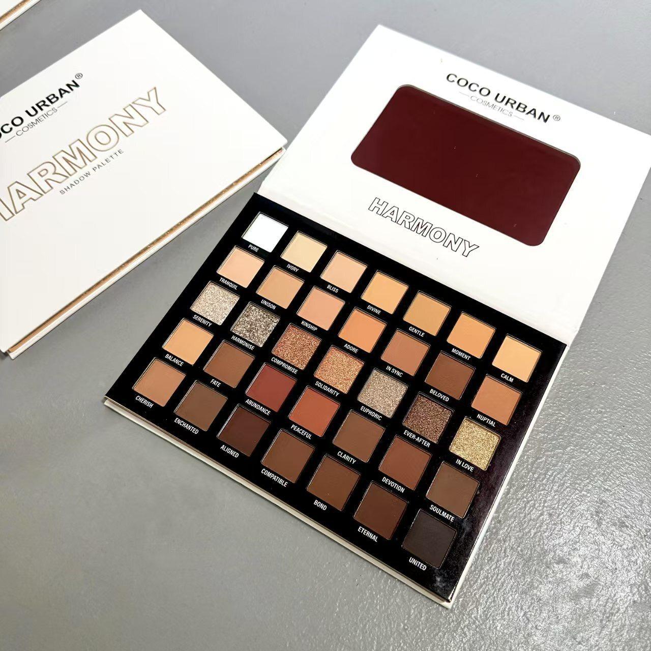 35-Piece All-in-One Master Makeup Palette Set - From Warm Oranges to Deep Smoky Eyes, A Must-Have for Makeup Artists & Enthusiasts