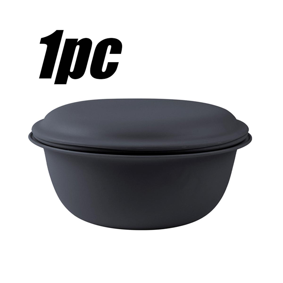 3-Layer Multi-functional Drain Basket - Microwave Safe Vegetable & Fruit Colander, Versatile Kitchen Strainer Set for Food Prep