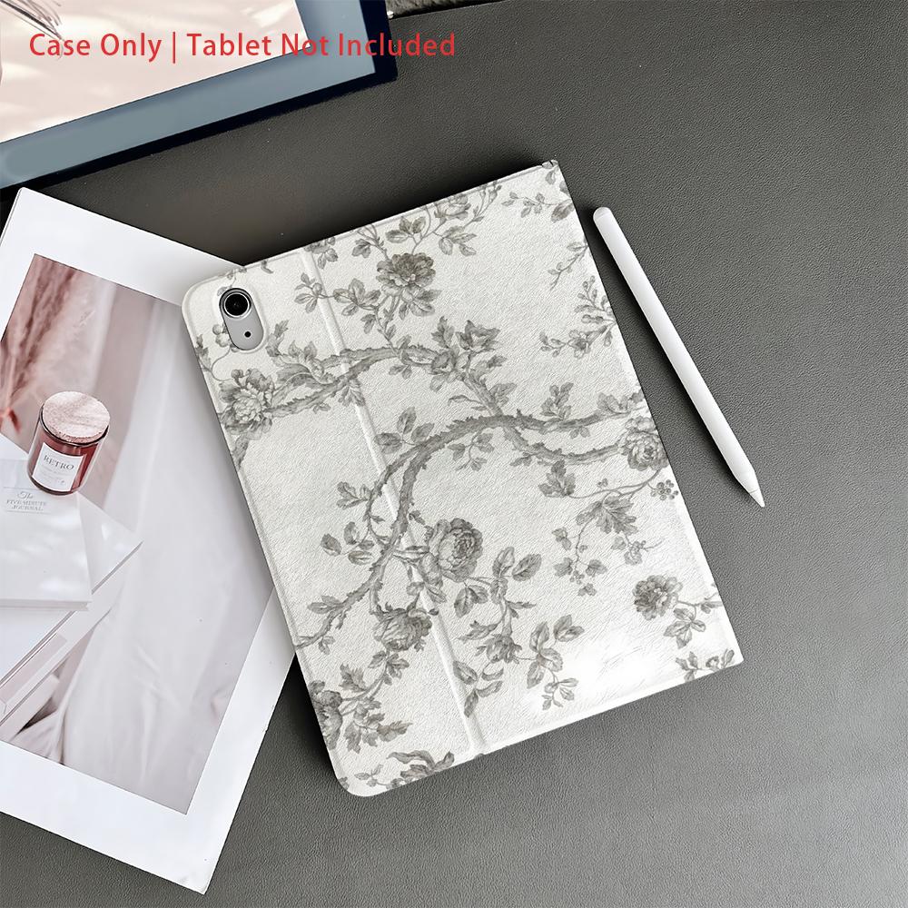 Case for ipad,A book-style tablet case compatible with ipad 10th generation,for iPad Air(M2)/for iPad Pro(M4)/air4/5/6/pro10.5/2022/2021/2024/12.9/mini7/2019/,air m3/a16 2025, Leaf Print Cover