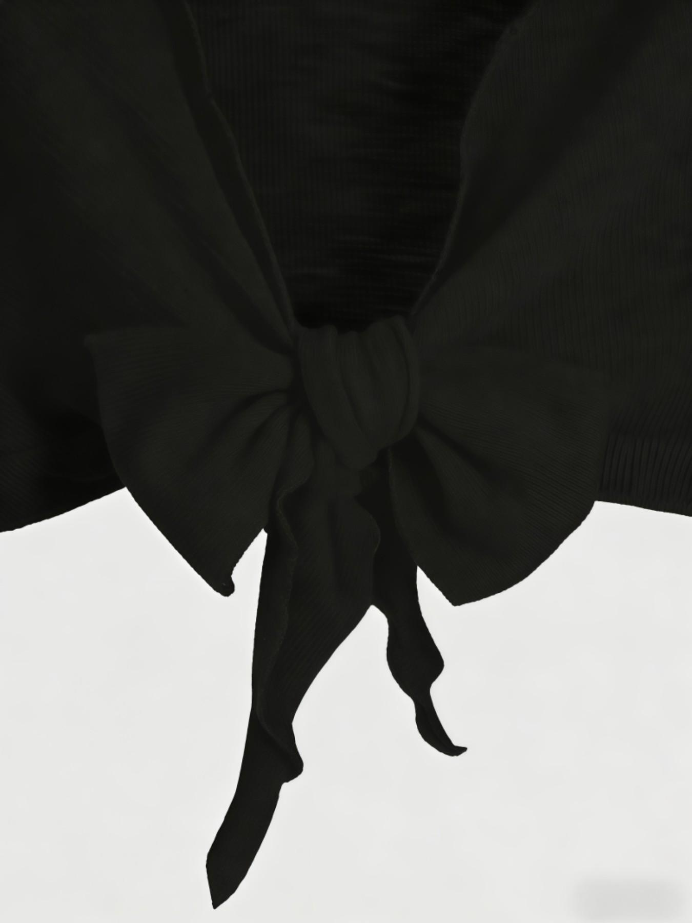 Simple Solid Color Cardigan Knitwear Spring & Fall Long Sleeve Sun Protection Fashion Versatile Top, Slim-Fitting Graphic Pattern