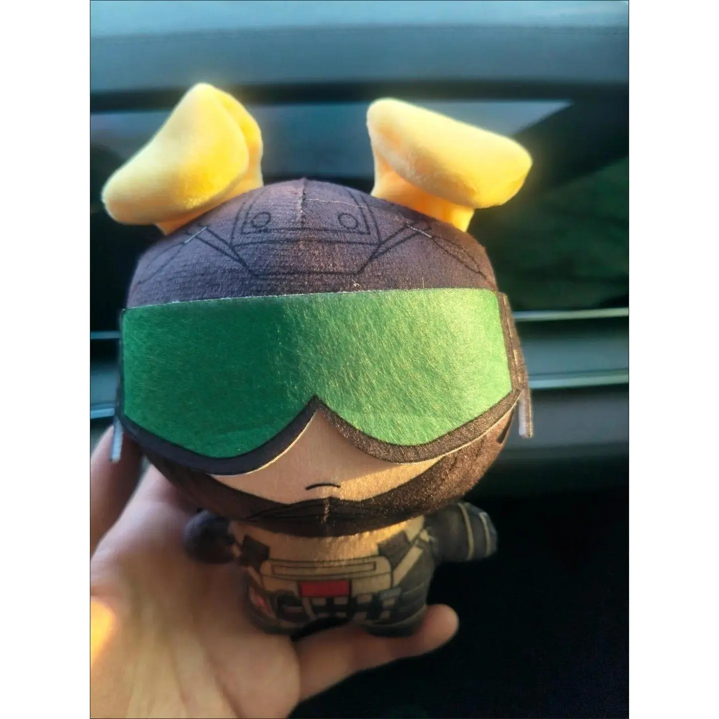 10cm Stuffed Call Of Duty Zimo Krueger Plushie Toys Peripherals Plush Dolls Backpack Decorative Pendant Keycahin Holiday Gifts