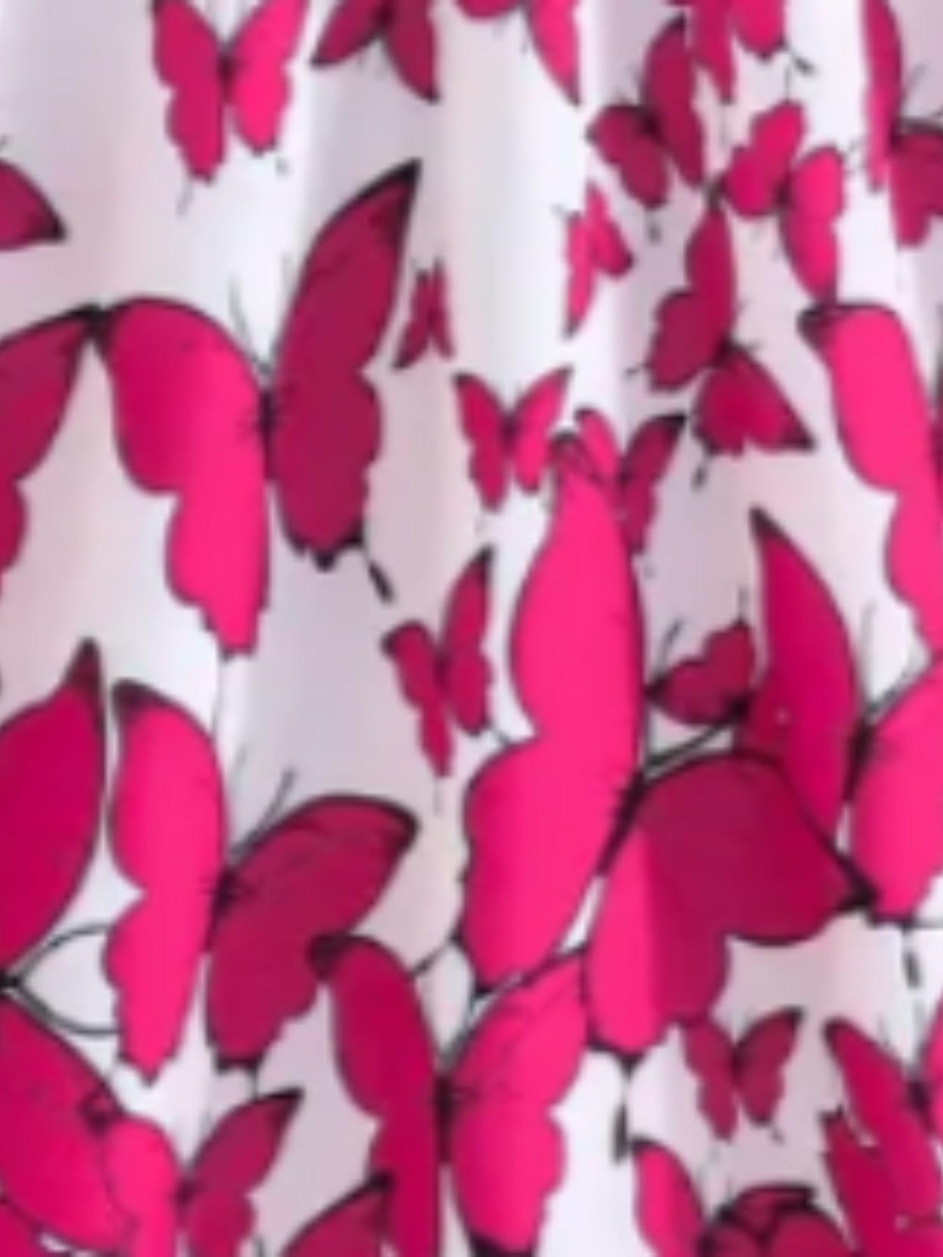 Toddler Outdoor Dress, Cute Butterfly Print, Ideal for Picnics & Trips