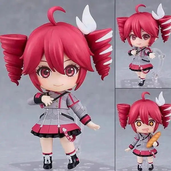 Nendoroid 2344 Kasane Teto Face Swappable Anime Action Figure Collectible Model With Extra Accessories Desk Decor For Anime Fans Popular toys 2026 Hot selling toys