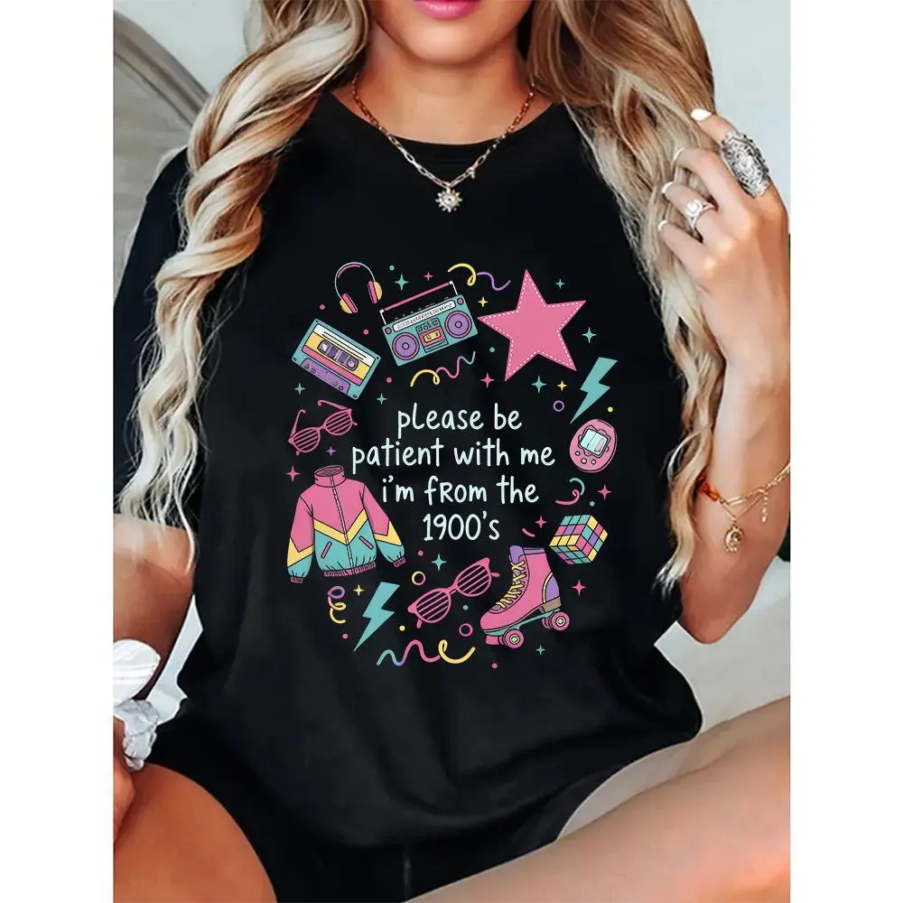 Funny 90s Shirt, Please Be Patient With Me I'm From 1900s Shirt, Funny Meme Shirt, 1900s Graphic Tee, Funny Gift For Friend
