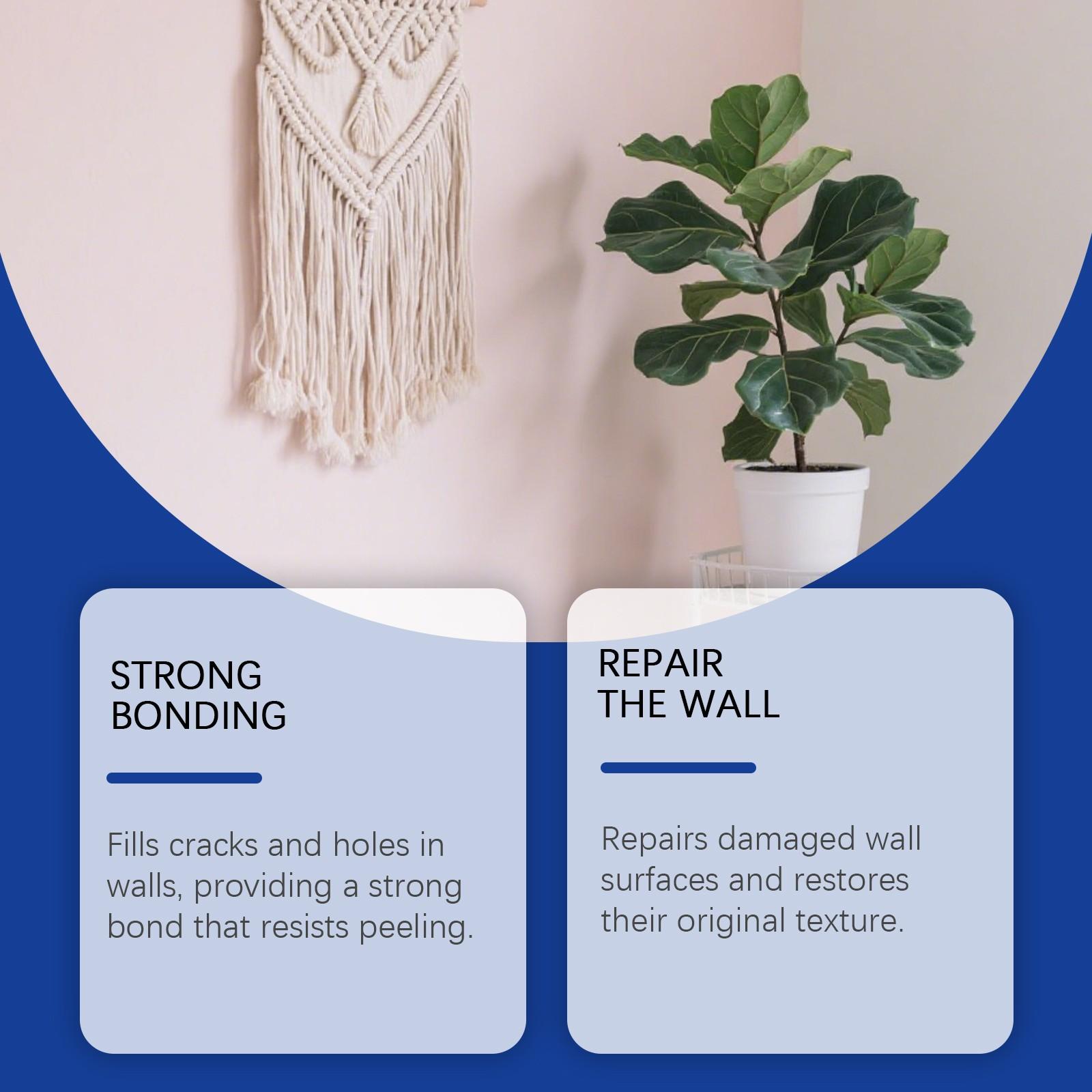 Dry wall repair kit 100g wall repair agent multifunctional fast drying paste adhesive heavy-duty concrete sealant waterproof self-adhesive