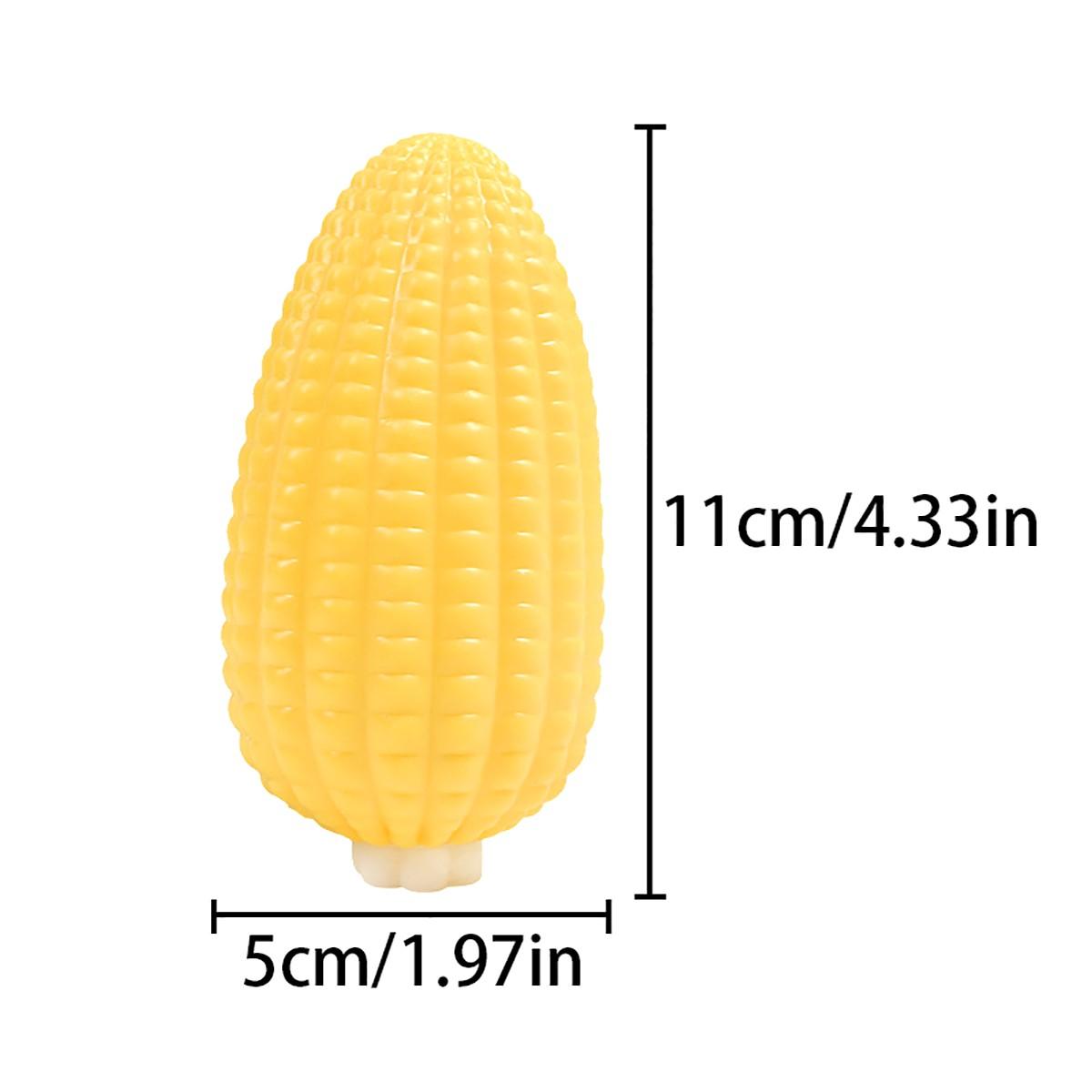 Cartoon Corn Desktop Decoration, Prank Prop, Quick Bounce, Office Stress Relief Toy, Stress Ball, Perfect Gift, Fun and Interactive Decor