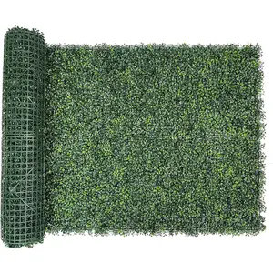 Grass Wall Panels, 40"x120" Artificial Ivy  Fence Screen for Balcony & Patio, Lush Greenery Backdrop Wall, UV-Protected Boxwood Panels for Outdoor Hedge Wall, Odorless Grass Wall Decor