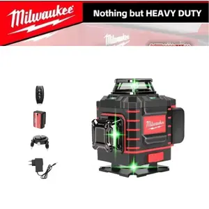 Milwaukee 360° Green Laser Level Kit | Perfect for Tiling, Framing & Construction Layout Cordless