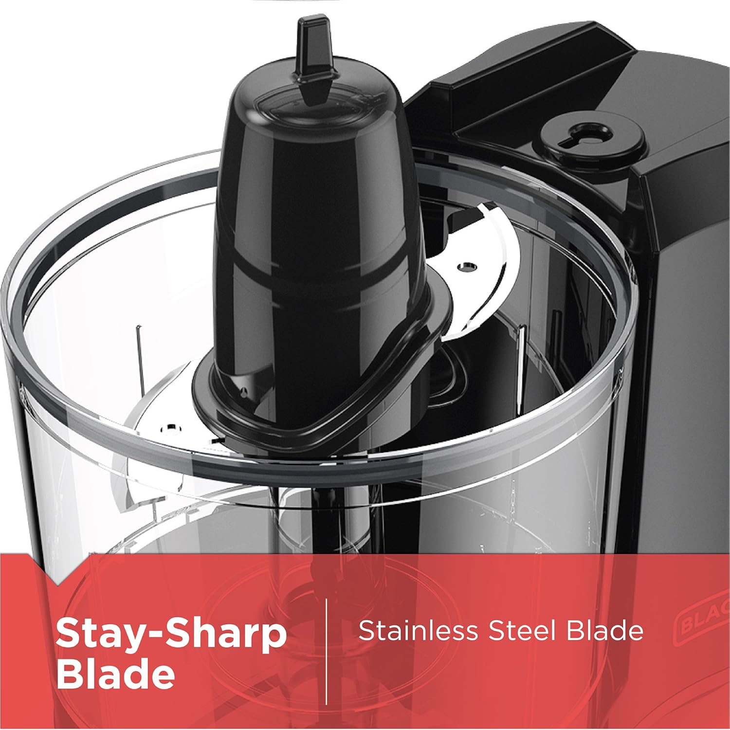 Compact 1.5-Cup Electric Food Chopper for Food Chopping, 1-Touch Pulse Control, 150W Motor, Stay-Sharp Blade, Dishwasher Safe