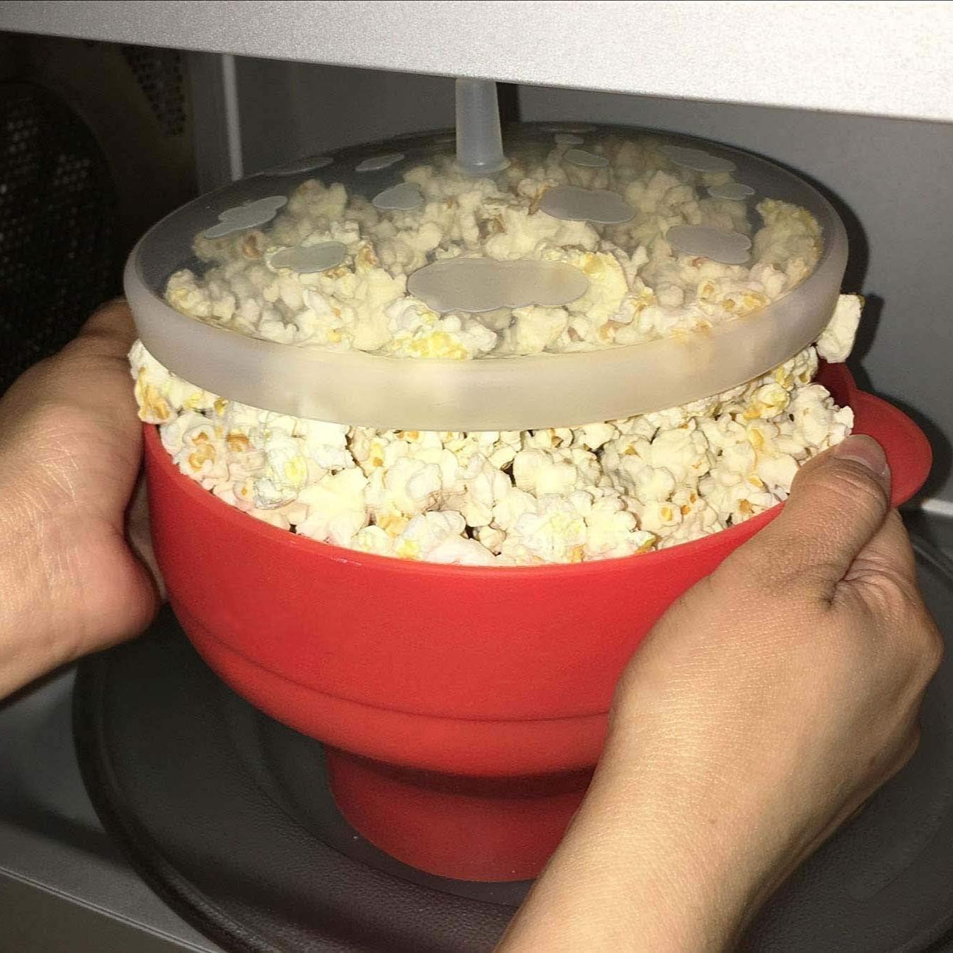 2 pieces / 1 piece microwave oven rice flower bowl / rice flower machine, PVC material quality, fast rice flower, silicone heating wind rice flower bowl, foldable, for home use, foldable Silk bowl, microwave furnace bomb rice flower table, DIY bomb rice f