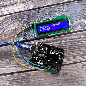 LAFVIN Project Super Starter Kit for R3 Mega2560 Mega328 Nano with Tutorial Compatible with Arduino IDE