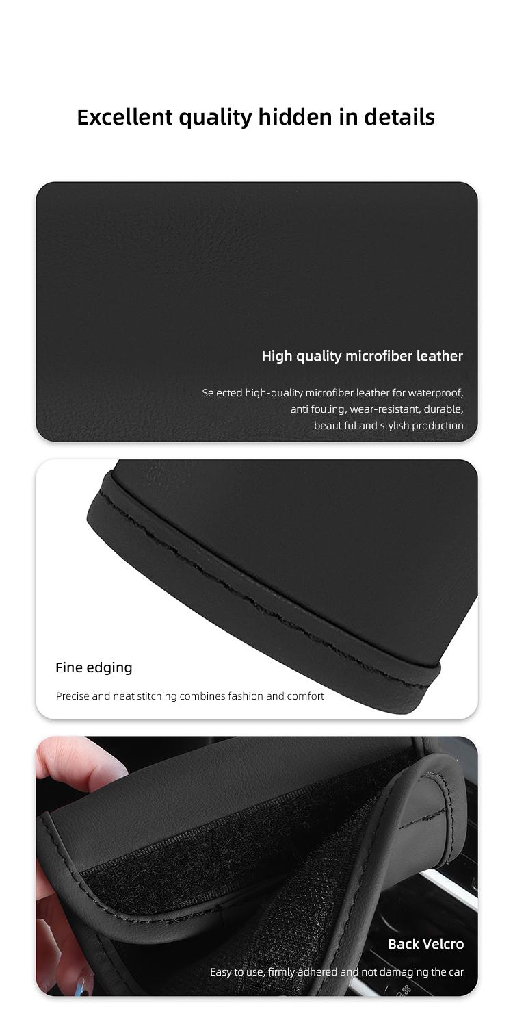 Car Roof Handle Protective Cover Pull Gloves Interior Accessories For Land Rover Range Rover Evoque Velar Defender Discovery Freelander Land Cruiser