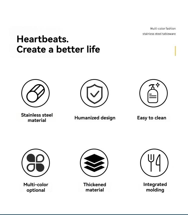 Western Portable Stainless Steel Cutlery Set, Includes Spoon, Fork, Chopsticks, Ideal for Camping and Outdoor Use, Cutlery with Storage Box