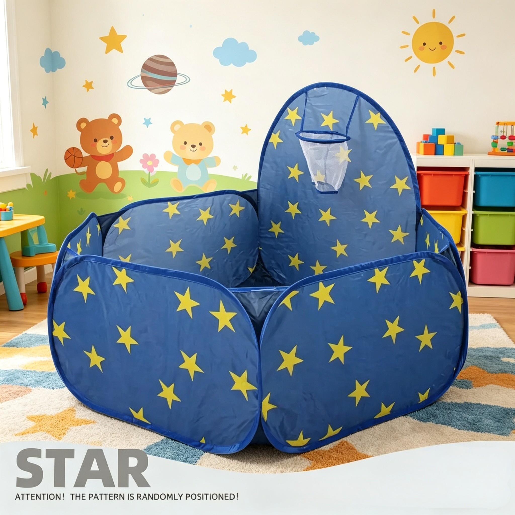 Kids Foldable Play Tent, Durable Ball Pit, Pop-Up Playpen, Ideal Birthday Christmas Halloween Thanksgiving Gift, No Accessories & Balls Not Included