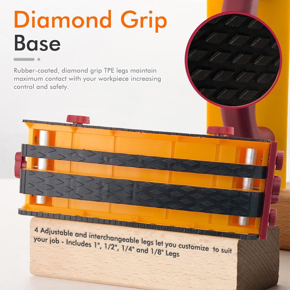 Table Saw Push Block, Woodworking Push Rod, Safety Tool for Thin Materials, Precise Cutting Up to 1/8 Inch