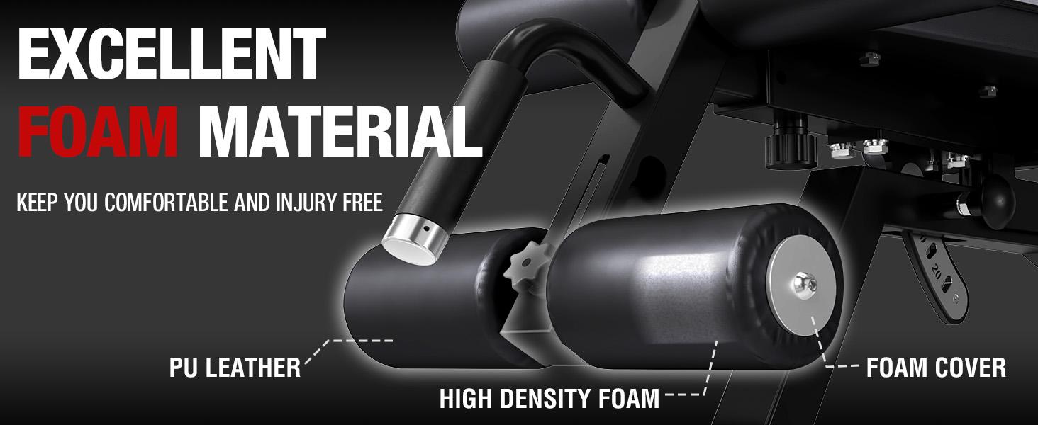 MIKOLO Adjustable Weight Bench, Workout Bench Press Set, Removable Leg Support for Flat Incline Decline Sit Up Bench, Vertical Storage Space-Saving Multi-Functional Home Gym EquipmentMIKOLO SpringStatements