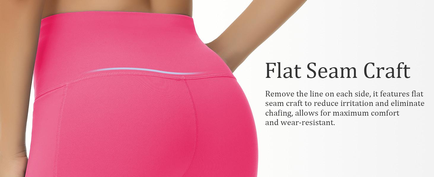 THE GYM PEOPLE Tummy Control Workout Leggings High Waist Athletic Yoga Pants for Women Running
