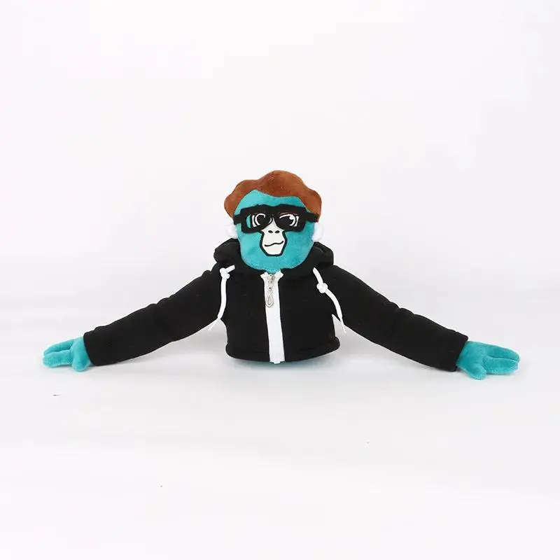 2026 Hot selling toys Gorilla Tag Tagged Monkey Plush Doll Cute Game Legendary Lemming Stuffed Peripherals Toy Birthday Christmas Gift Internet-famous toy