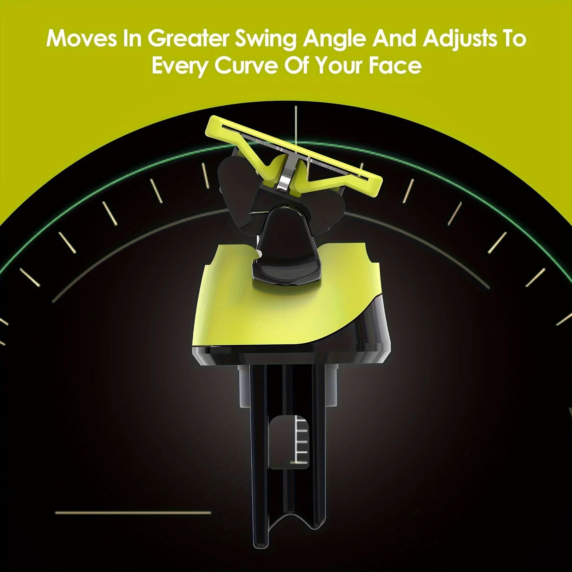 Electric Razor Blade Replacement Set, Anti-Friction Blades for Oneblade Qp210/50 2523 2630 2527qp652, 1-10 Pieces, Men's Gift