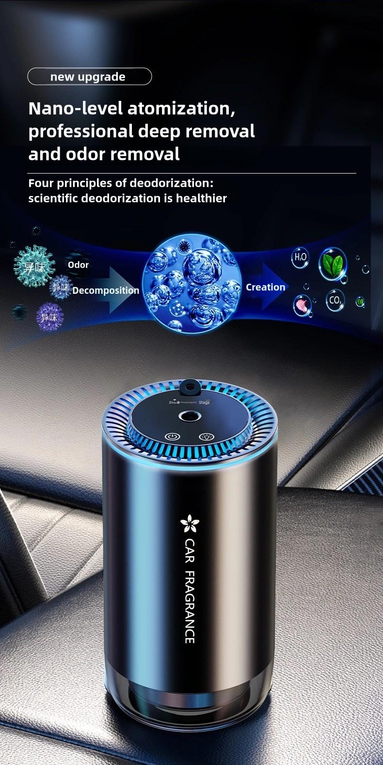 Car interior aromatherapy machine - Home Aromatherapy Oil Diffuser-fragrance aroma diffuser - air freshening and purification - breathing atmosphere light effect - starry sky light effect - with multiple modes to switch Adjustable Car fathersdaygift